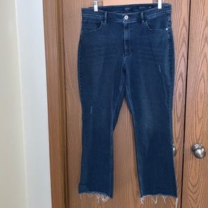 Size 12 Kick-Flare Ankle Jeans